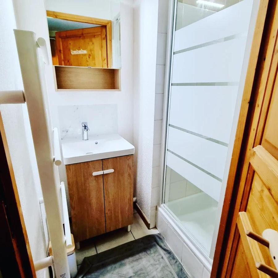 Appartement Avec Piscine & Jardin Pied De La Telecabine 圣热尔韦莱班 外观 照片