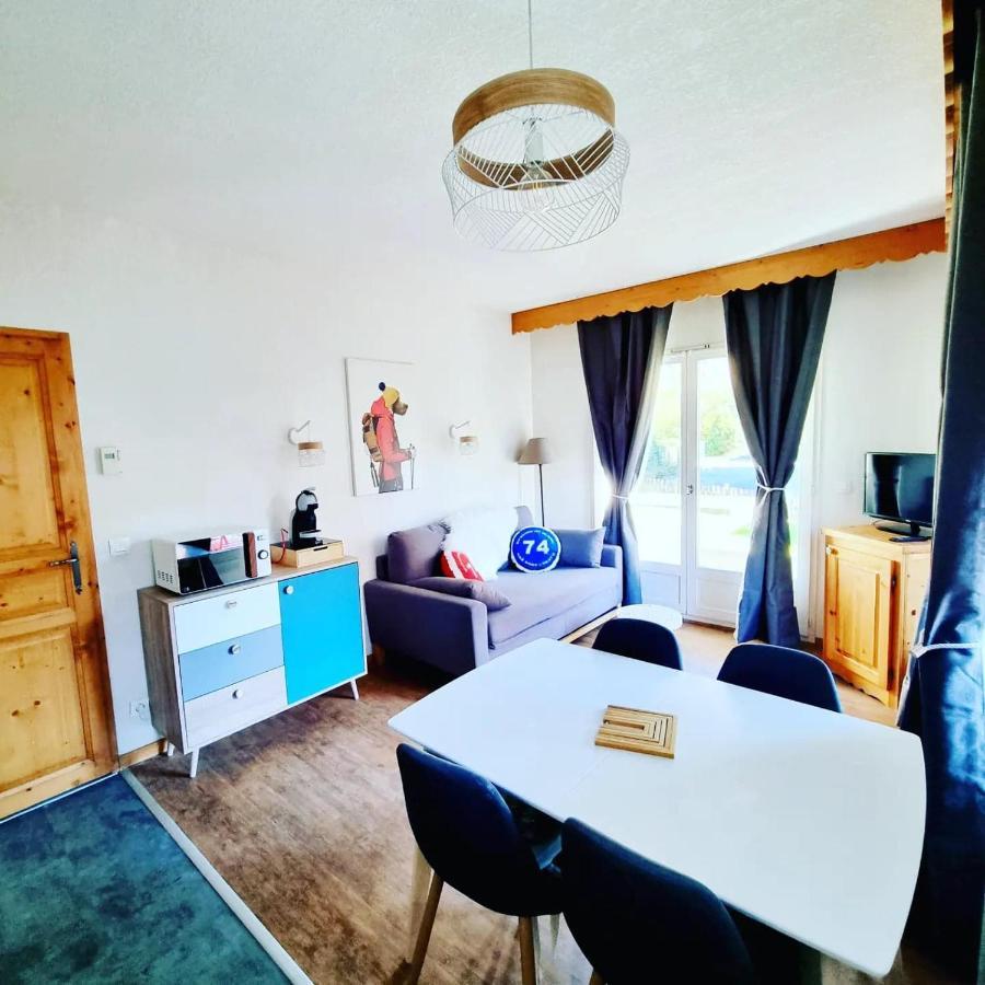 Appartement Avec Piscine & Jardin Pied De La Telecabine 圣热尔韦莱班 外观 照片