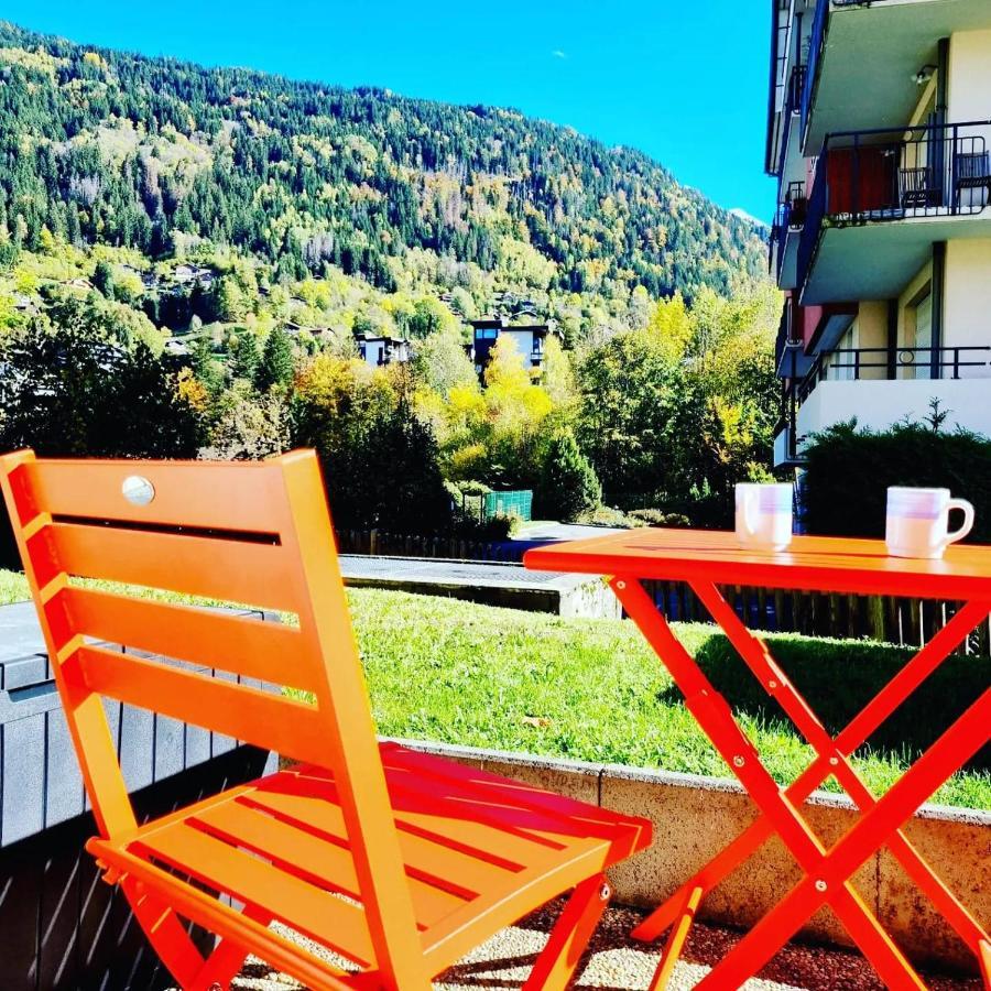 Appartement Avec Piscine & Jardin Pied De La Telecabine 圣热尔韦莱班 外观 照片