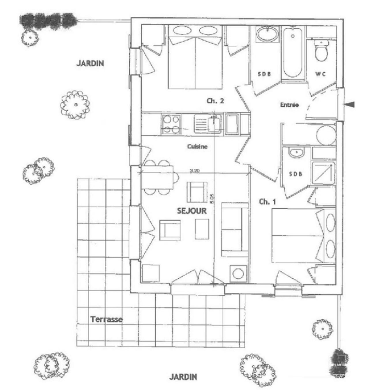 Appartement Avec Piscine & Jardin Pied De La Telecabine 圣热尔韦莱班 外观 照片