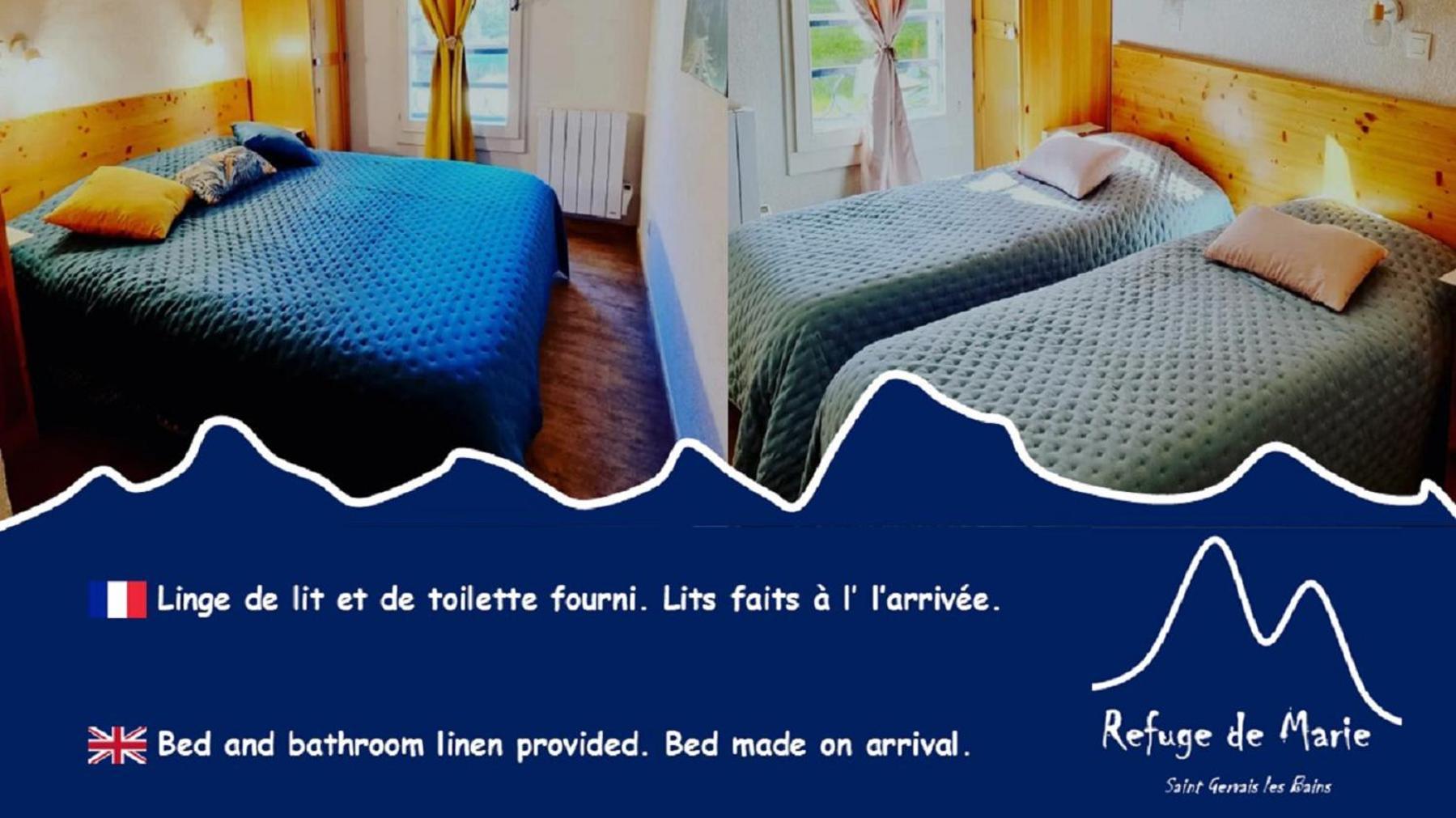 Appartement Avec Piscine & Jardin Pied De La Telecabine 圣热尔韦莱班 外观 照片